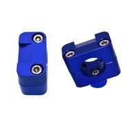 Motorcycle Handlebar Risers Handlebar Fat Bar Risers Mount Clamp Adapter 7/8-1 1/8 Universal Mounts Motorcycle For MX CRF YZF KXF