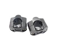 Motorcycle Handlebar Risers Handlebar Fat Bar Risers Mount Clamp Adapter 7/8-1 1/8 Universal Mounts Motorcycle For MX CRF YZF KXF