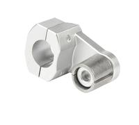 Motorcycle Handlebar Risers Motorcycle 22mm 28mm Bar Clamps Raised Handlebar Handle Risers Black Silver Mount Riser Clamp Dirt Motocross Accessories