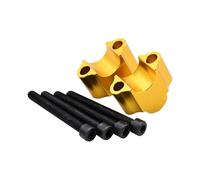 Motorcycle Handlebar Risers Motorcycle 22mm 7/8" Handlebar Riser Bar Mount Handle Clamp For Z900 For Z1000ABS For Z800ABS For Z800 Motorbike Riser(22mm Black)