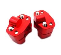 Motorcycle Handlebar Risers Motorcycle CNC Fat 1 1/8'' 28mm Handlebar Handle Bar Clamp Adapter Risers Taper For Pit Pro Dirt Motor Bike ATV Quad Motocross
