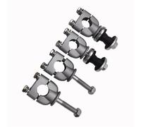 Motorcycle Handlebar Risers Motorcycle Handlebar Risers 22mm Handle Bar Mount Clamps Motorbike Accessories Universal 1 Pair 78 Aluminum(A)