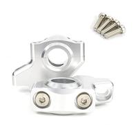 Motorcycle Handlebar Risers Mount Clamps For Suzuki For V-Strom 250 For V-STROM 650 For DL650 For V-Strom 1000 For DL1000 22mm 7/8" Handle Bar Mount Risers Offset Extend Raised(Gloss Silver)