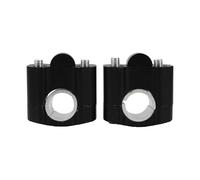 Motorcycle Handlebar Risers Universal 22mm 28mm Riser Motorcycle Handlebar Heightening Clamp Adapter For 7/8" 1-1/8 Pit Motorbike Bar Clamps