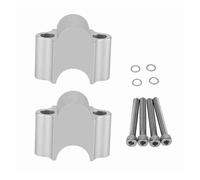 Motorcycle Handlebar Risers Universal Aluminum Alloy Handbar Riser 7/8'' 22mm Motorcycle Rising Clamp Electroplate