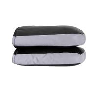 Motorcycle Handlebar Sleeves - 25 x 18 x 6 cm Leather and Velvet Hand Covers | Winter Motorcycle Gloves to Protect Against Cold Weather, Windproof, Waterproof and Soft, Suitable for Motorcycles