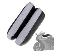 Motorcycle Handlebar Sleeves - Soft With Reflective Strips | Handlebar Mitts For Motorcycle And Cycling | For Snowmobile Scooter Urban Driving Cruise Short Trips Adventure Women Ho