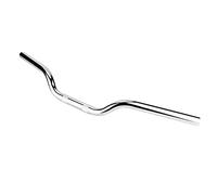 Motorcycle Handlebar Steel Heavy Duty 25mm Replacement Handle Bar for XL 883 1200 Black Chrome Durable Upgrade (Electroplated)