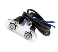 Motorcycle Handlebar Swiitch - On Off Headlight Button, Waterproof Control Replacement | Multifunctional Handlebar Mounted Control Automatic Lock for Adults Enthusiasts Professional Riders