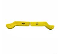 Motorcycle Handlebar Switch 22mm for horn Button Kill Start Extension for ATV Dirt Bike Off-Road 60cm Cable Waterproof ABS Control(Yellow)
