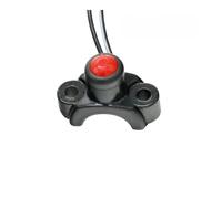 Motorcycle Handlebar Switch Button 1 PC Universal Motorcycle Switches Handlebar Mount Headlamp Power Start Kill Fog Light Button ON-OFF