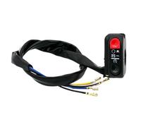 Motorcycle Handlebar Switch Compatible With 22mm 7/8 Inch Handlebars Start Flameout Kill ON OFF Button