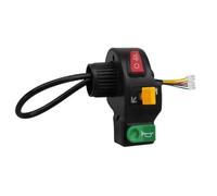 Motorcycle HandleBar Switch Control button 1set Universal 3in1 Motorcycle Bike/Scooter Light Turn Signal&Horn Turn Switch On/Off Button 22mm 7/8'' Dia Handlebars