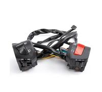 Motorcycle HandleBar Switch Control button 7/8" 22mm Motorcycle Handle Bar Left Right Switches Horn Turn Signal Headlight Start Handlebar Controller Switch