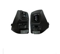 Motorcycle Handlebar Switch for AEROX155, ABS Plastic 22mm Black Seat Switch, 2-Pack