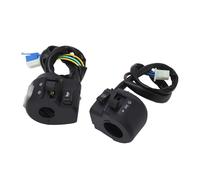 Motorcycle Handlebar Switch Motorcycle 2Pcs 125 YBR125 Motorcycle Handlebar Switch 7/8in 22mm Left and Right Turn Horn Headlight Control Switch Motorcycle Handlebar Turn