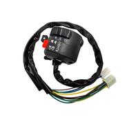 Motorcycle Handlebar Switch Motorcycle Handlebar Switch Assembly Left Turn Signal Horn Start Choke Starter Switch For 7/8" 22mm ATV/Quad Control Switch