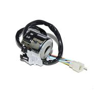 Motorcycle Handlebar Switch Motorcycle Handlebar Switch Control Button For Turn Signal Headlight Horn 25mm Universal Left Right(Left)