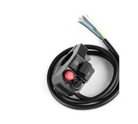 Motorcycle Handlebar Switch Motorcycle Switch 12V Turn Light Horn On-Off Controllor M8 Mount 22mm Handle Bar For Scooter Headlight