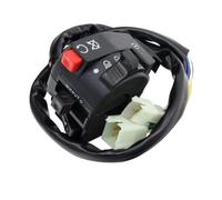 Motorcycle Handlebar Switch Motorcycle Switch Handlebar Switch Assembly Left Turn Signal Horn Start Choke Starter Switch For 7/8" 22mm ATV/Quad