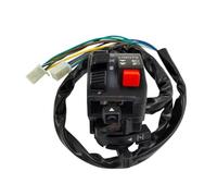 Motorcycle Handlebar Switch Motorcycle Switch Handlebar Switch Assembly Left Turn Signal Horn Start Choke Starter Switch For 7/8" 22mm ATV/Quad