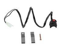 Motorcycle Handlebar Switch, Universal Multi-Function Safety Engine Start Kill Horn Button 22mm Handlebar Fit for Riders Commuters Touring Bikes Off-Road Adventures
