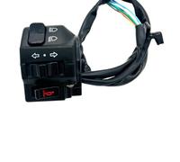 Motorcycle Handlebar Switches 7/8 Inch 22mm Horn Turn Headlight Control Buttons(1pcs-left)