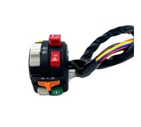 Motorcycle Handlebar Switches Compatible With 22mm 7/8 Inch Handlebars Horn Button Turn Headlight Start Kill Switch