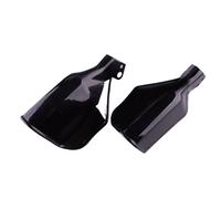 Motorcycle Handlebar Wind Deflector 1 Pair Black ABS Plastic Universal Motorbike Windproof 7/8" Handlebar Hand Guard Protector