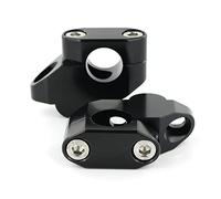Motorcycle handlebars 22mm 7/8" Handle Bar Riser Back Moved Up Handlebar Mounting Risers For FZ1 FZ6 FZ16 FZ8 For Fazer For MT-15 For MT-25 For MT-03 For XJR 400(Black)