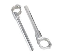 Motorcycle Handlebars 51 mm/2.0 in Motorcycle Refit Clip On Handle Bars Front End Upper Clamp For RS660 RSV4 RSVR