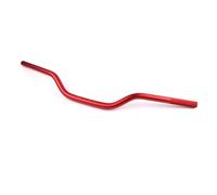 Motorcycle Handlebars,Motorbike Handlebar 22mm 7/8'' Motorcycle Handlebar Aluminum Alloy T6061 Dirt Pit Bike Anodizing Handle Bars Anti Rust(Red-laser logo)