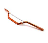 Motorcycle Handlebars,Motorbike Handlebar Aluminum Alloy 7/8" 22mm Motorcycle Handlebars Handle Bars Motorbike For 50cc 70cc 110cc 125cc 140cc Dirt Pit Bike ATV Scooter(Orange)