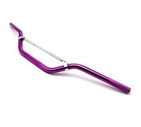 Motorcycle Handlebars,Motorbike Handlebar Aluminum Alloy 7/8" 22mm Motorcycle Handlebars Handle Bars Motorbike For 50cc 70cc 110cc 125cc 140cc Dirt Pit Bike ATV Scooter(Purple)