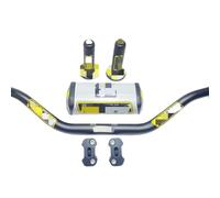 Motorcycle Handlebars,Motorbike Handlebar Handlebar For PRO Taper Pack Bar 1-1/8" Handle bar Pads Grips Pit Pro Racing Dirt Bike Motorcycle CNC 28.5mm Adapter(4Piece-A-Black-PRO)