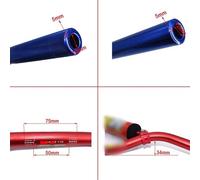 Motorcycle Handlebars,Motorbike Handlebar PRO Taper Handlebar 7/8" 22mm Motocross Moto Motorcycle Dirt Pit Bike Aluminum Bar(Red)