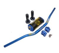 Motorcycle Handlebars，Pro Taper Handlebars Motorcycle 1 1/8" 28MM Handlebar Handle Fat Bar(Blue A)
