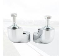 Motorcycle Handlebars Riser Pullback 2" Rod Plated CNC Aluminum For VTX1300C 2004-2009 steering tube accessories