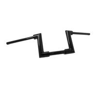 Motorcycle Handlebars Sheep Horn Style Ape Hangers Gloss Black Compatible with Street 500(Handlebar)