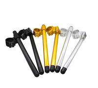 Motorcycle Handlebars Universal CNC Rised 31mm 51mm 32mm 33mm 35mm 36mm 37mm 41mm 47 50mm Motorcycle Clip on Ons Riser 7/8" 22MM Handlebar