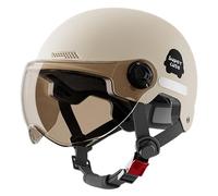 Motorcycle Hard Hat For Men - Scooter Helmet | Cruiser Scooter Motorcycles Half Safety Hat | Open Face Motorcycle Hard Hats With Sun Visor For Men Women