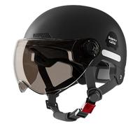 Motorcycle Hard Hat For Men - Scooter Helmet | Cruiser Scooter Motorcycles Half Safety Hat | Open Face Motorcycle Hard Hats With Sun Visor For Men Women