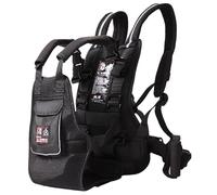 Motorcycle Harness for Kids, Kids Motorcycle Harness, Ride Safer Travel Vest with Neck-Friendly Design, Black, 8.66x12.99x2.36inch