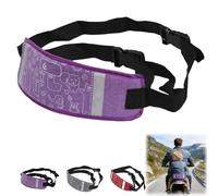 Motorcycle Harness for Kids, Safety Seat Belt, Adjustable Kid Motorcycle Safety Belt with Reflective Strap Safety Seat Belt, MotorbikeTravel Protection Gear Children On Bikes Scooters (Purple)