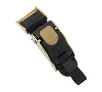Motorcycle Hat Chin Strap Clip - Adjustable Helmet Special Quick Buckle | Distinct Design Ten-Section Buckle | Helmet Copper Plated Universall Lock for Safe Rides at High Speeds and Bumpy Roads