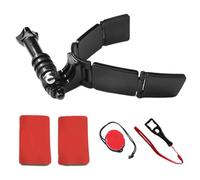 Motorcycle head cover Mental support - Secure bracket with stable angle | Mounting system for use of action cam, driving experience, helmet attachment