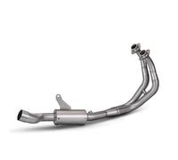 Motorcycle Header Complete Exhaust Inlet Muffler And 51mm Link Pipe For R7 2021-2023 For YZF-R7 Racing Line Exhaust Type(Type A)