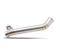 Motorcycle Header Motorcycle Exhaust Modified Mid Link Pipe Connect Slip For Duke 690 2013-2020 For 701 For Svartpilen Exhaust Type(Onecolor)
