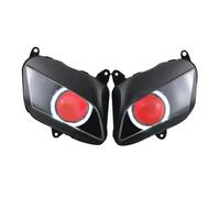 Motorcycle Headlamp Assembly FOR CBR600RR FOR F5 2007-2012 Motorcycle Front Headlight HID Projector Headlight Assembly Custom Angel Devil Eyes Head Light Motorcycle Headlight(Yellow Angle 233)