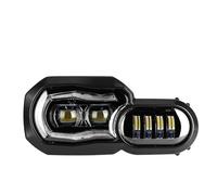 Motorcycle Headlamp For BMW For F650GS For F700GS For F800GS For ADV F800R Headlights Motorcycle Lights Complete LED Headlights Assembly Motorbike Headlight Light(E*9 HeadLight)